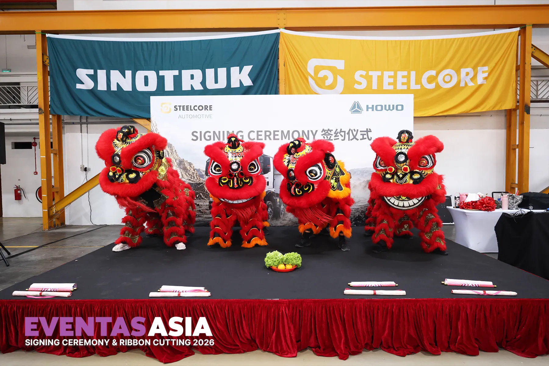 Eventas Asia Prosperity Lions for The Occasion